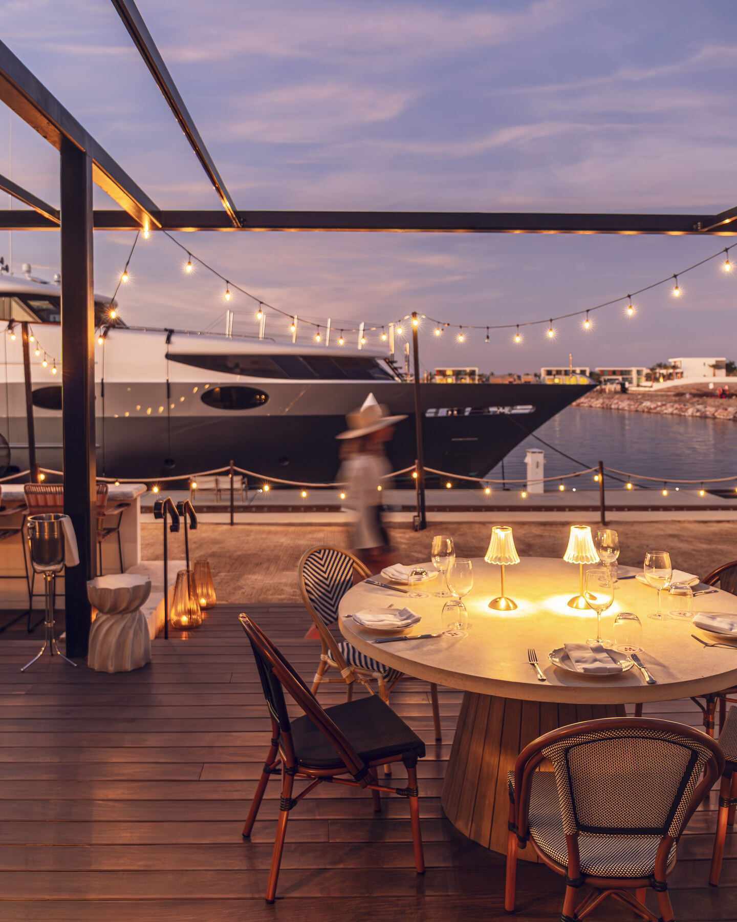 Mozza Baja dining room